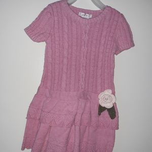 Girls sweater dress